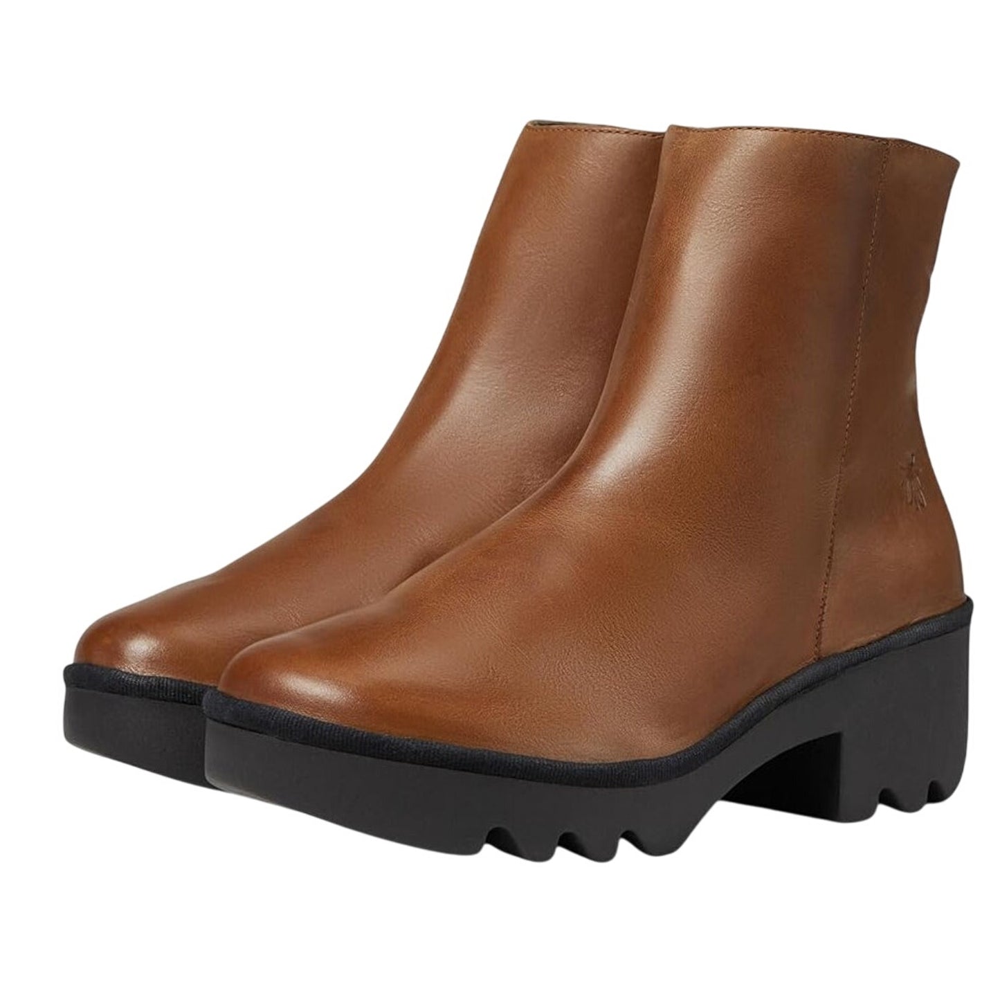 FLY LONDON Womens Toor513FLY Boots EU 39 US 8-8.5 Brown Leather Ankle NIB