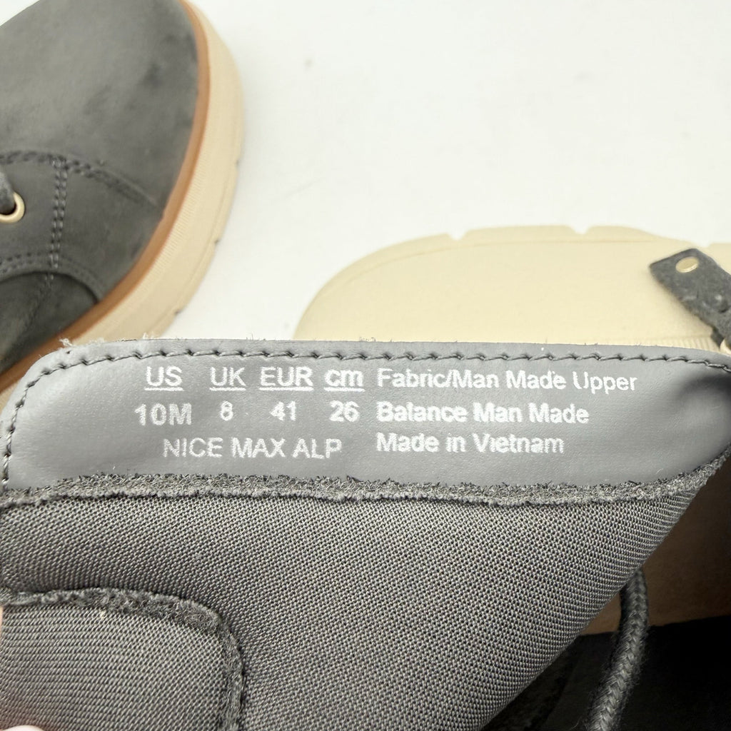 Dr. Scholls Womens Nice Day Max Alpine Ankle Boots Size 10 M EU 41 Grey NIB