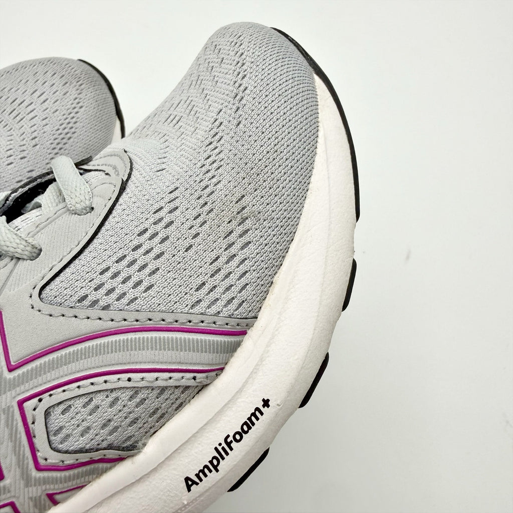 ASICS Womens GEL-Contend 9 Running Sneakers US 7 Wide Grey Purple Athletic NIB
