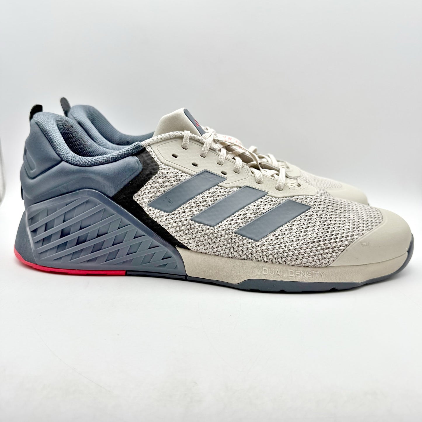 Adidas Mens Dropset 3 Trainer Sneakers US 18 Blue White Athletic NWOB