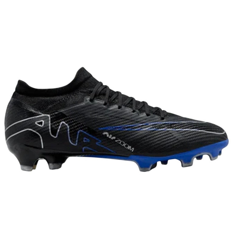 Nike Mens Zoom Mercurial Vapor 15 Pro FG Soccer Cleats US 12 Black Blue NWOB