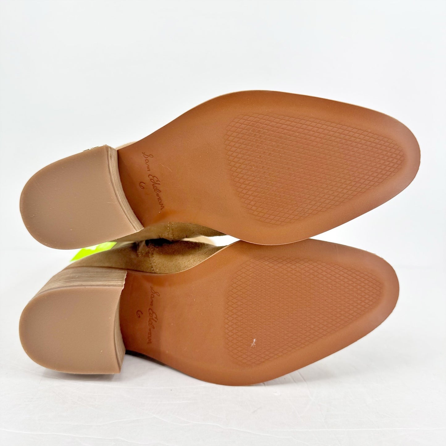 Sam Edelman Womens Soyer Knee High Boots US 6 M EU 36 Caramel Brown Suede NIB