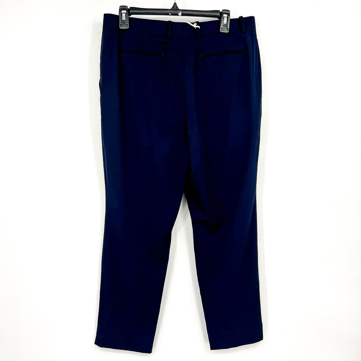 EVERLANE Women's The Italian GoWeave Crop Trouser Pants Size 10 Navy Blue NWT