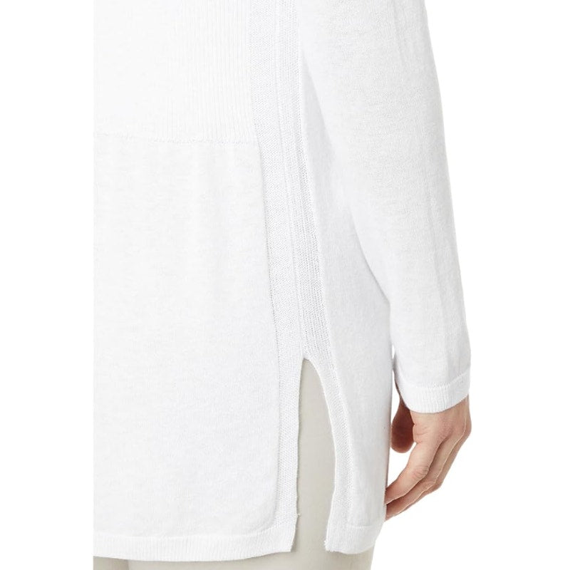 NIC + ZOE All Year Back Of The Chair Cardigan Medium White Long Sleeve NWT