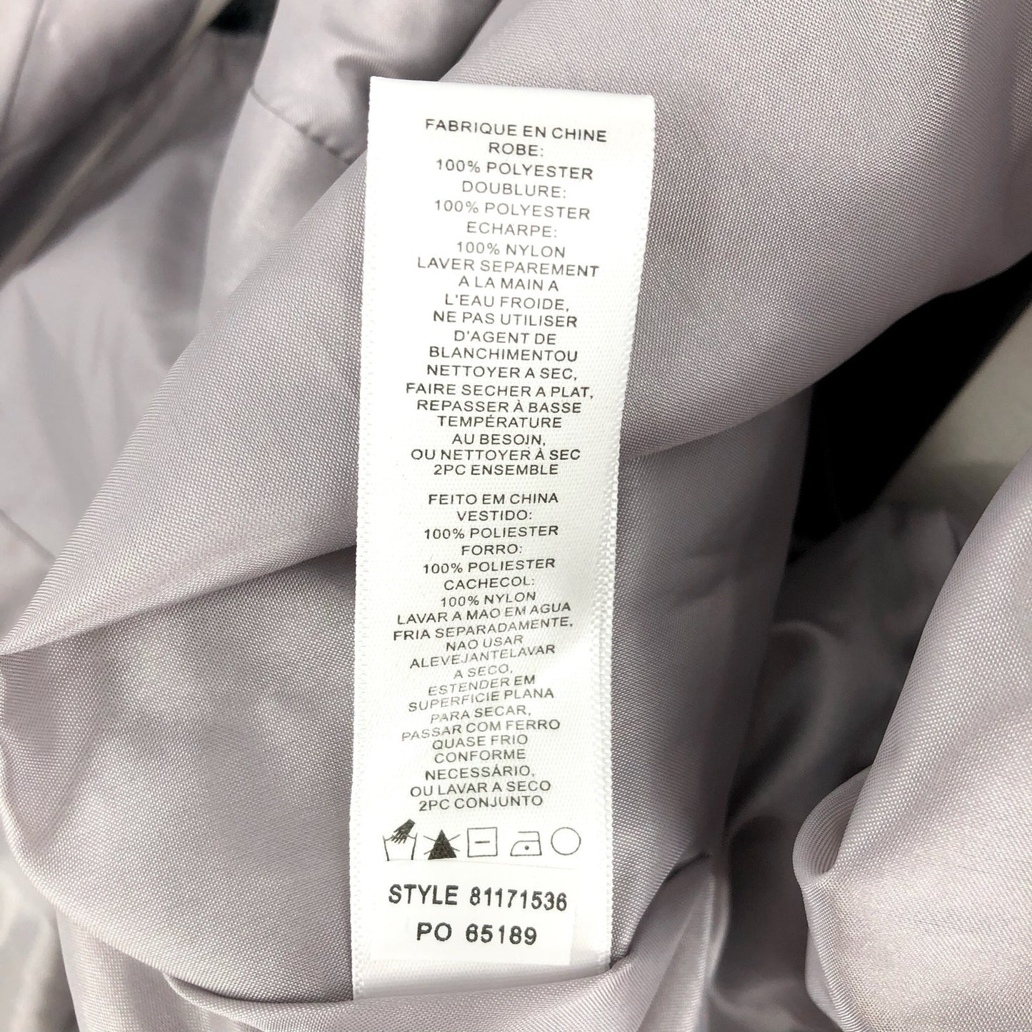 ALEX EVENINGS Embroidered Sleeveless Formal Gown Size 6 Pewter Silver NWOT