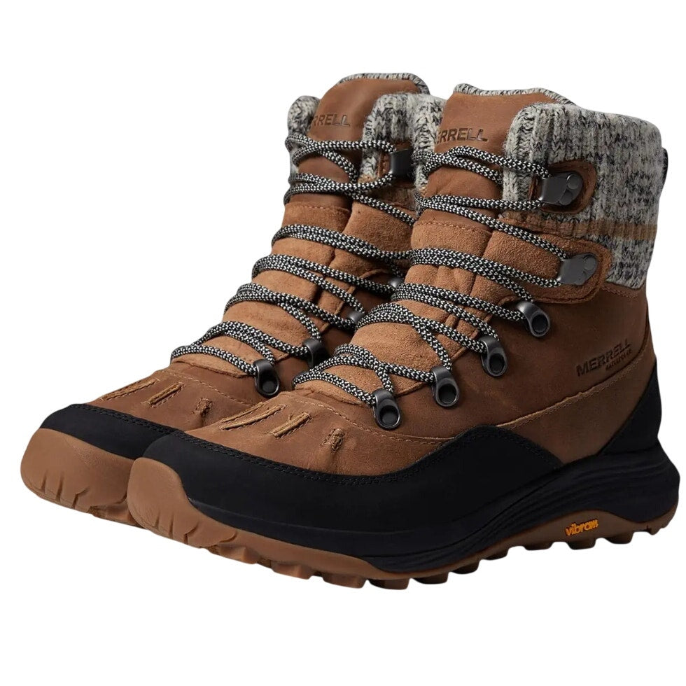 Merrell Womens Siren 4 Thermo Mid Boots US 9 M Brown Leather Waterproof NIB