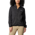 Columbia Womens Sweater Weather Full Zip II Jacket Large Heather Black NWT