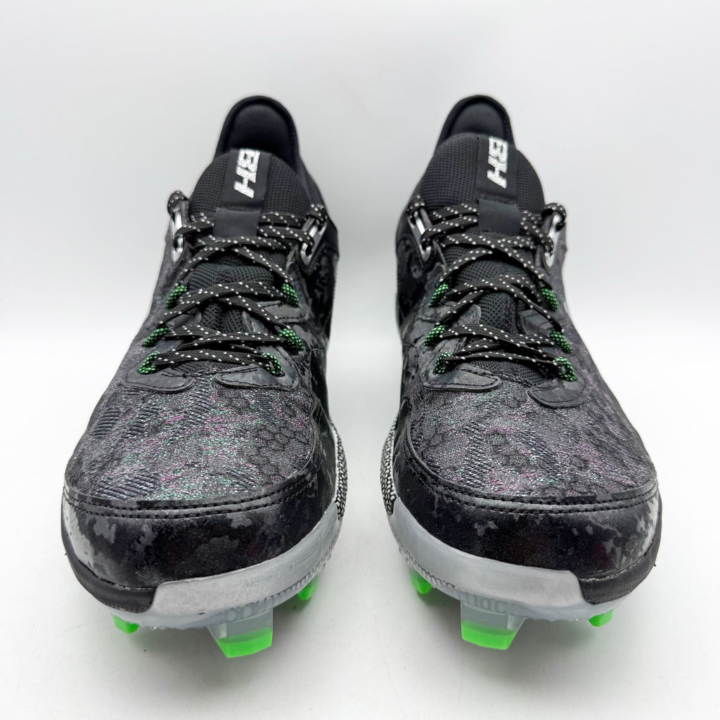 Under Armour Mens Harper 8 Elite Baseball Cleats SIZE 8 EU 41 Black Green NWOB