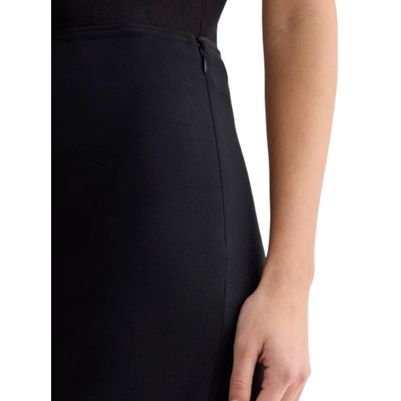 EVERLANE Women's The Dream Maxi Skirt XXS Black Stretch High Waisted NWT