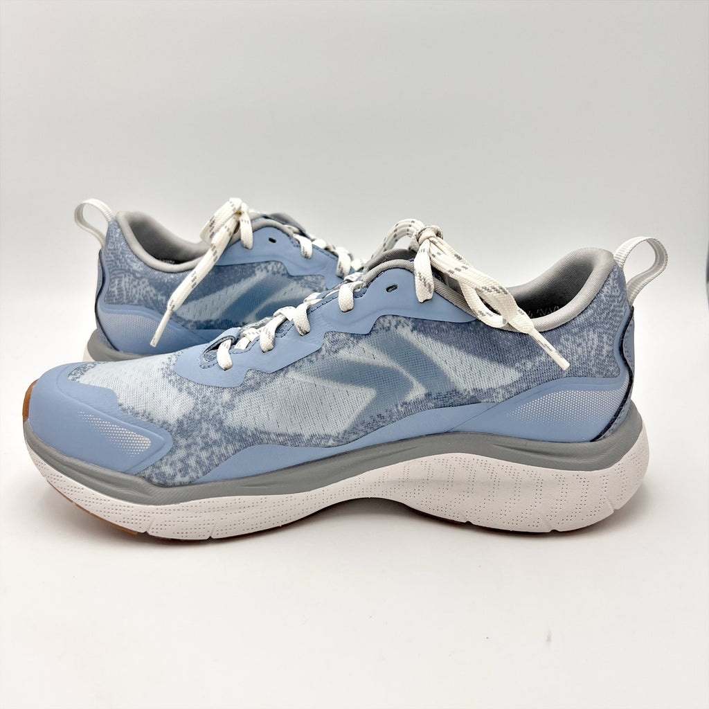 Keen Womens Leiki Hiking Shoes Size 9.5 Blue White Waterproof Sneakers NWOB