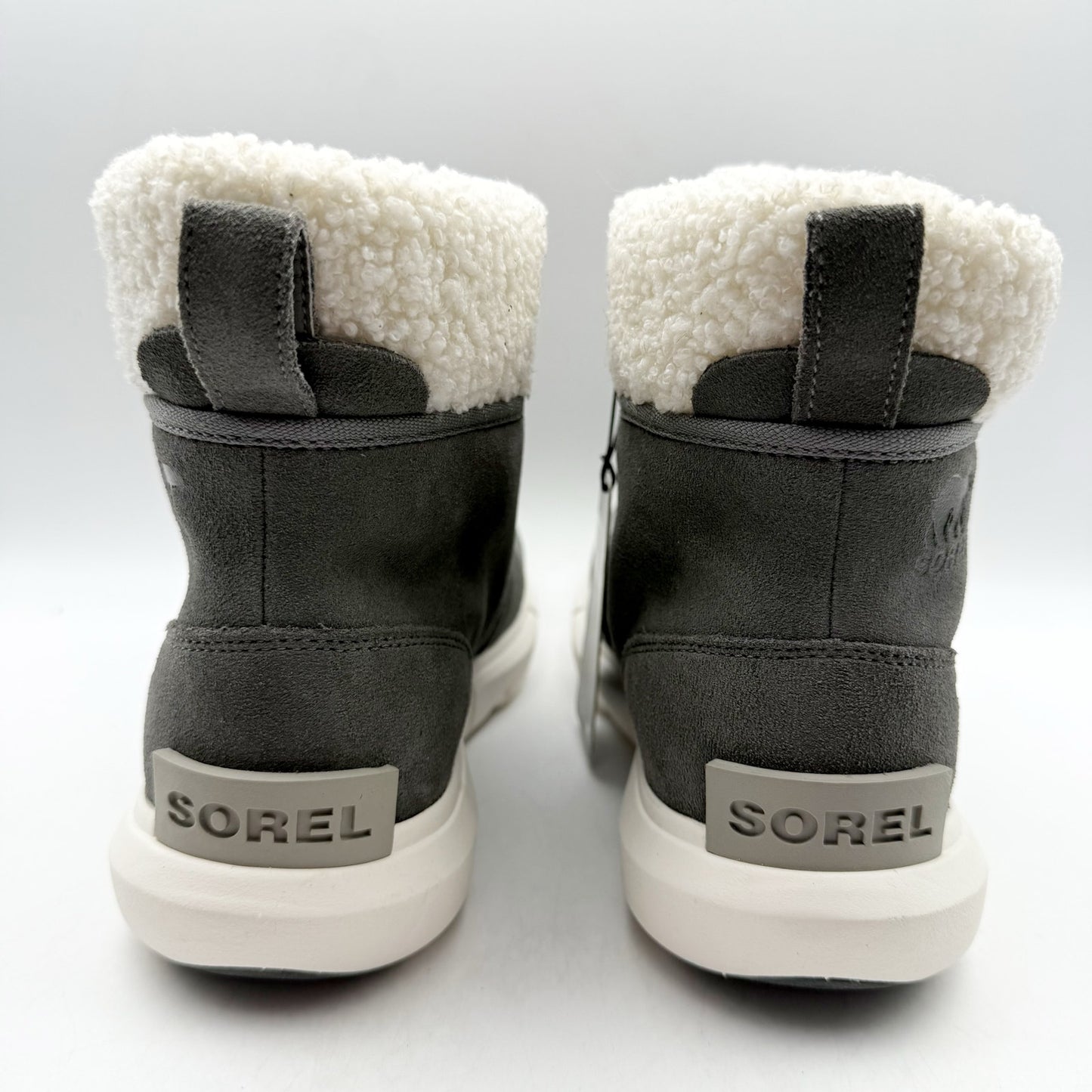 Sorel Womens Explorer Next Carnival Boots US 8 Gray Winter Waterproof NIB