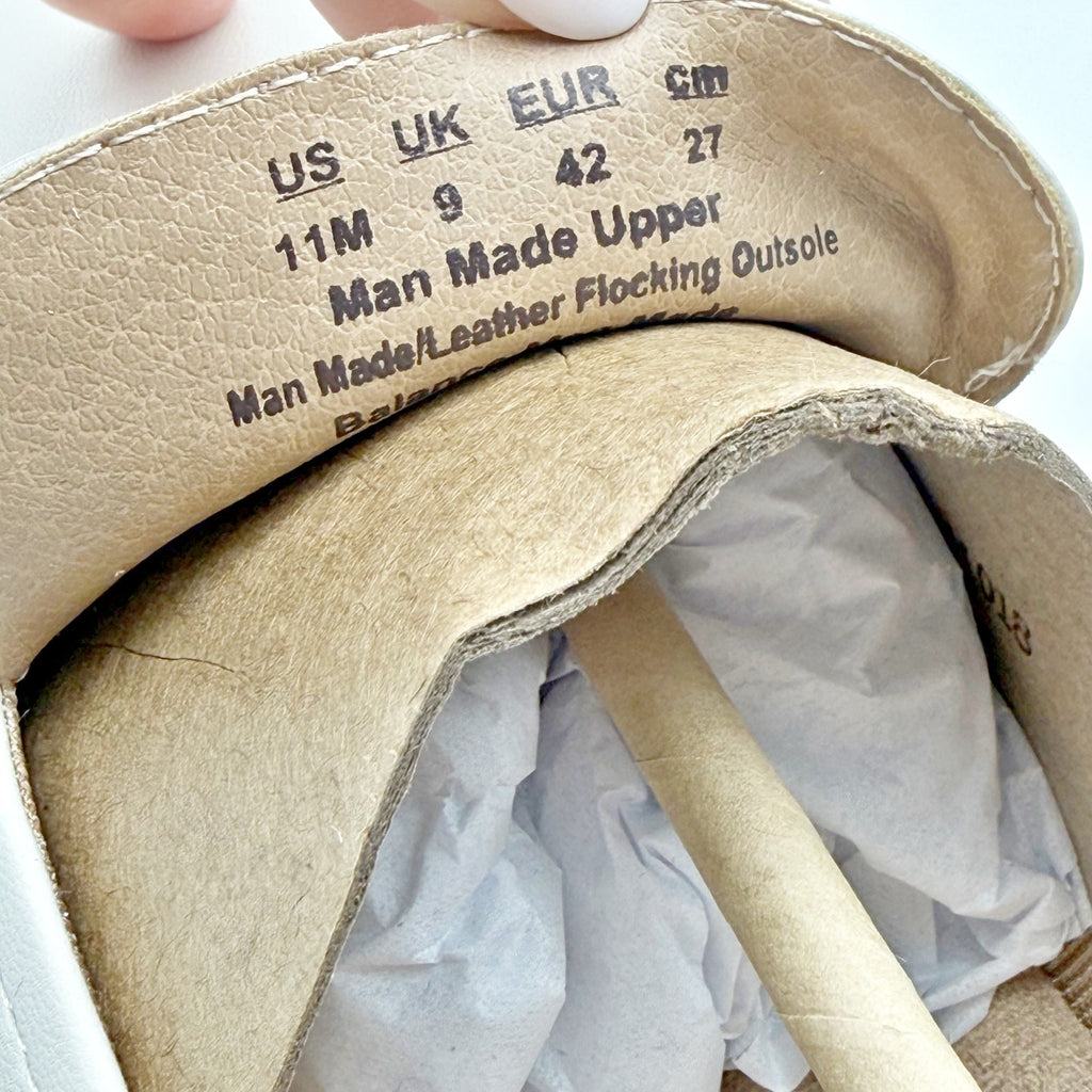 LifeStride Womens Genevabit Loafers Size 11 M EU 42 Bone Off White NIB