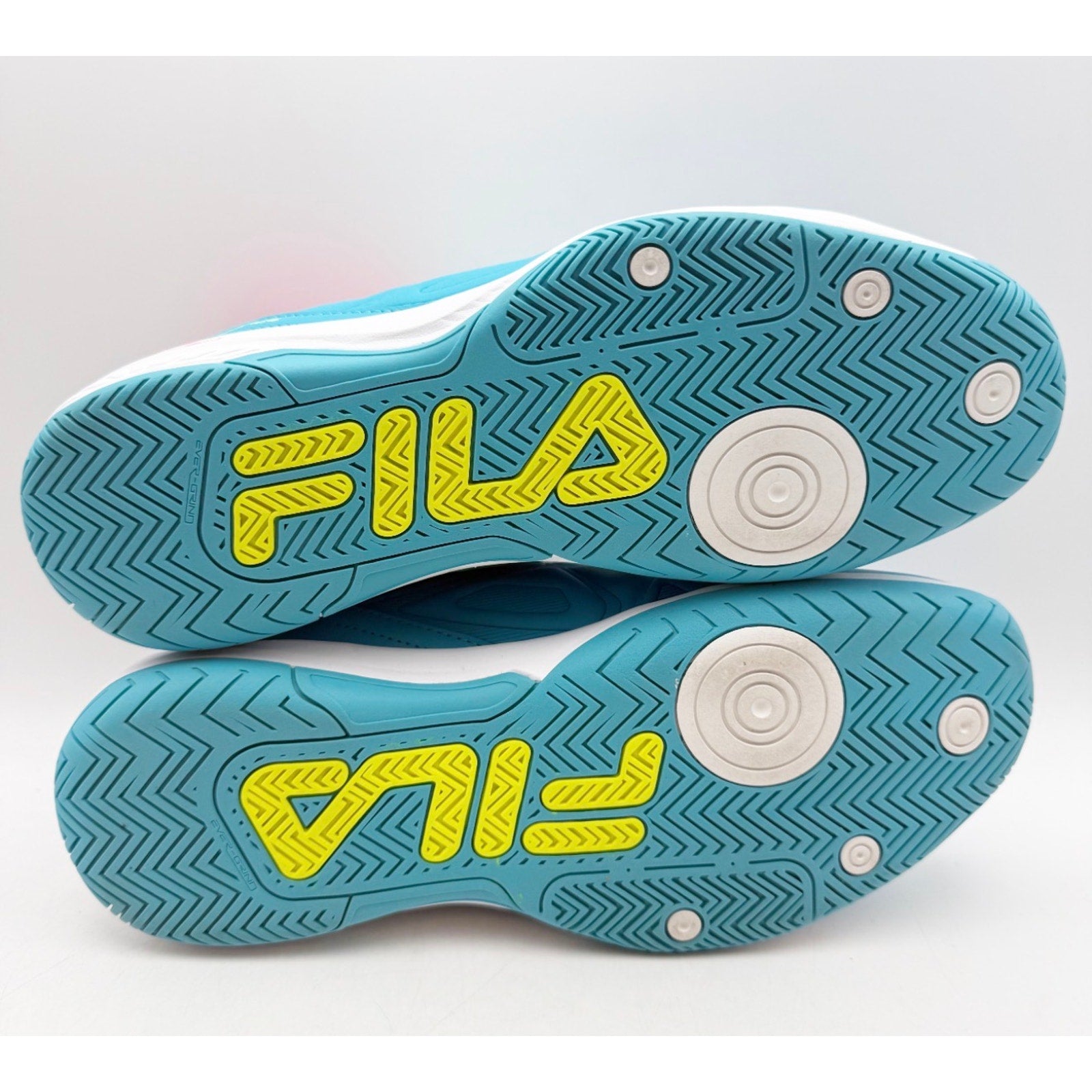 FILA Womens Double Bounce 3 Pickleball Athletic Shoes Size 7.5 Blue Pink NIB