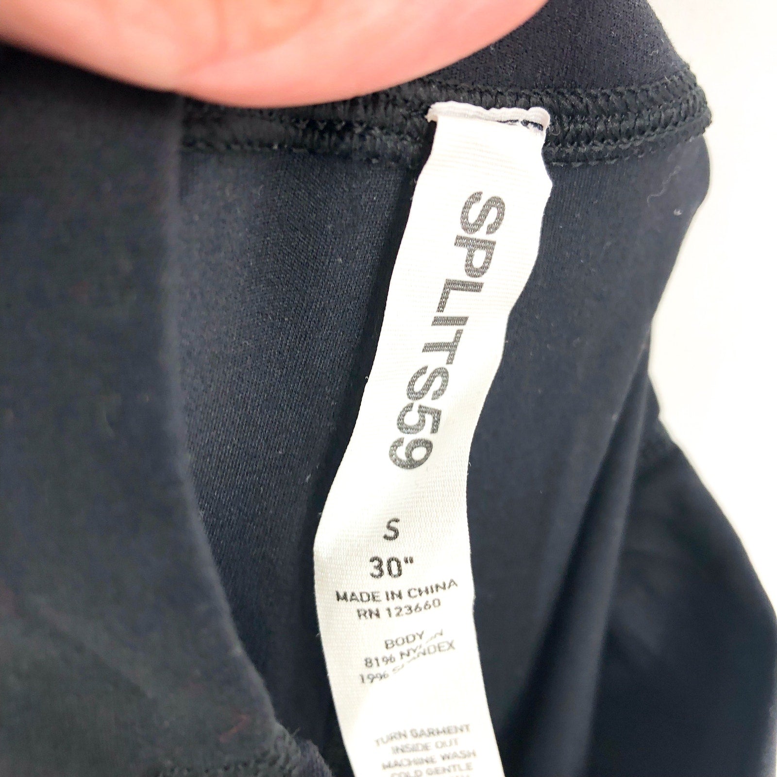 SPLITS59 Women's Raquel High Waist Flared Legging Small Black Elastic Waist NWT