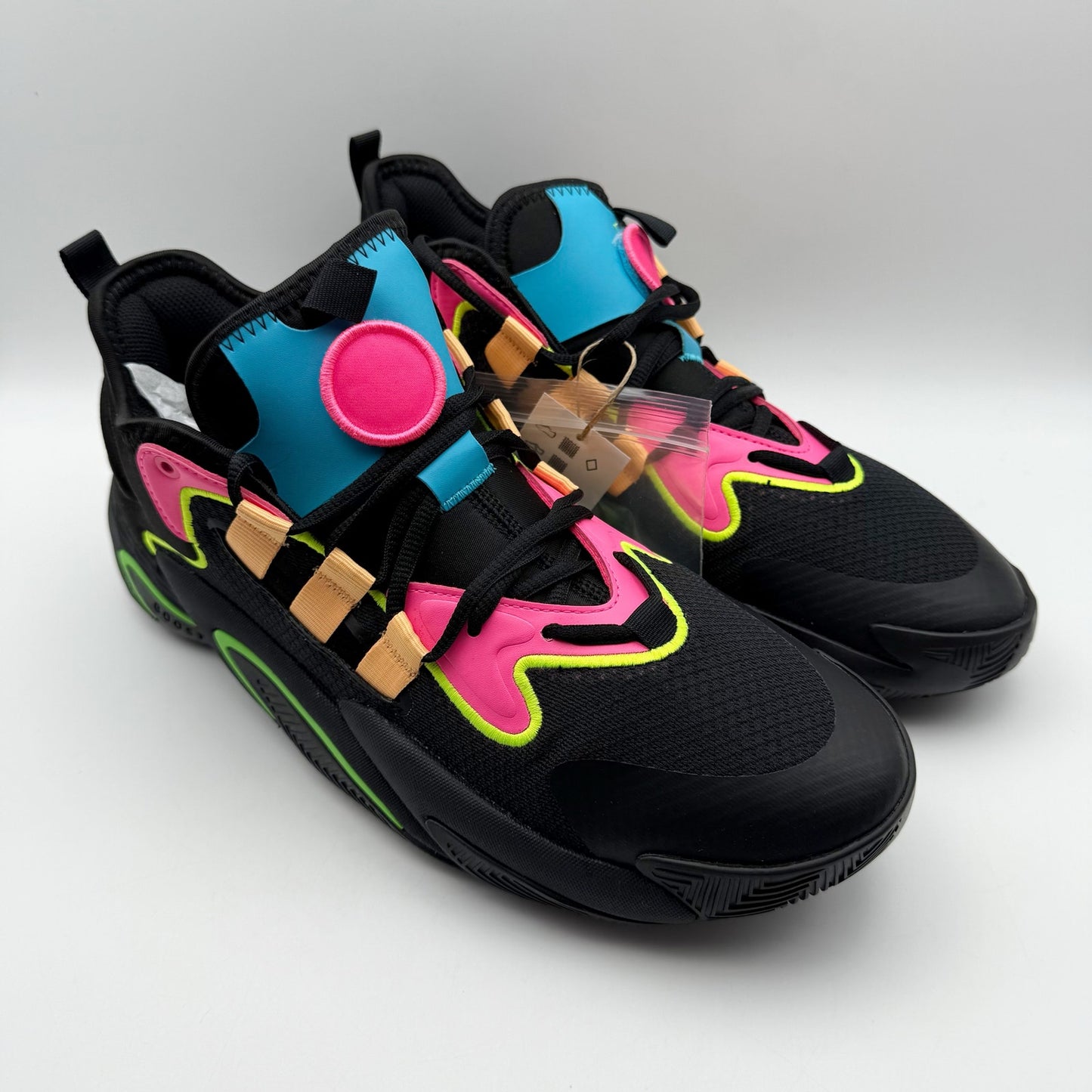 Adidas BYW Select Basketball Shoes Mens 10 Womens 11 Black Orange Athletic NIB