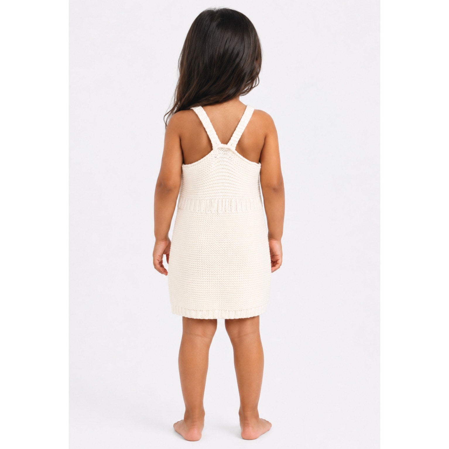BARDOT JUNIOR Girls Andi Knit Dress Size 2T Orchid White Sleeveless NWT