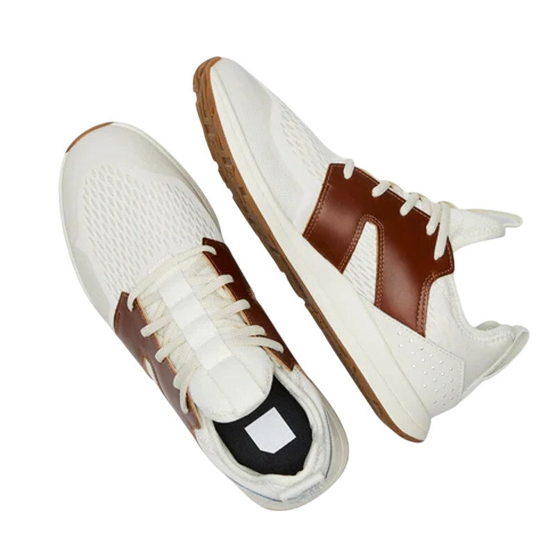 York Athletics The Frank Trainer Sneakers Womens 8.5 Mens 7 Tan White NIB