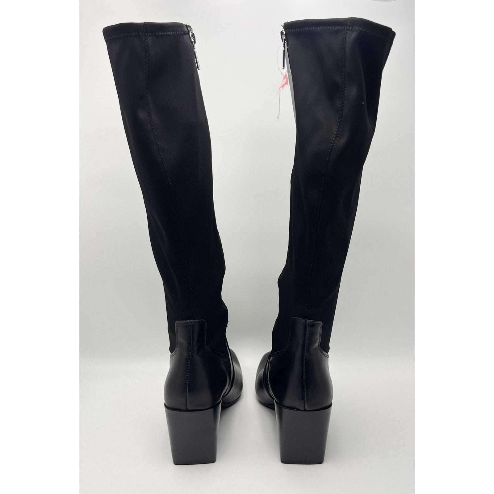 Blondo Womens Silvanna Knee High Boots Size 9 M Black Leather Waterproof NWOB