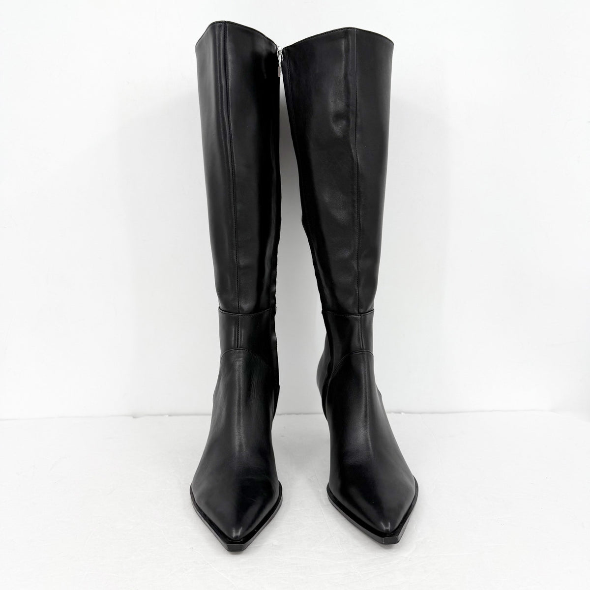 Dolce Vita Womens Ashton Knee High Boots Size 10 M EU 40.5 Black Leather NWOB
