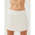 OUTDOOR VOICES Women's Hudson 4" Skort XXS White Skirt Lined Lightweight NWT