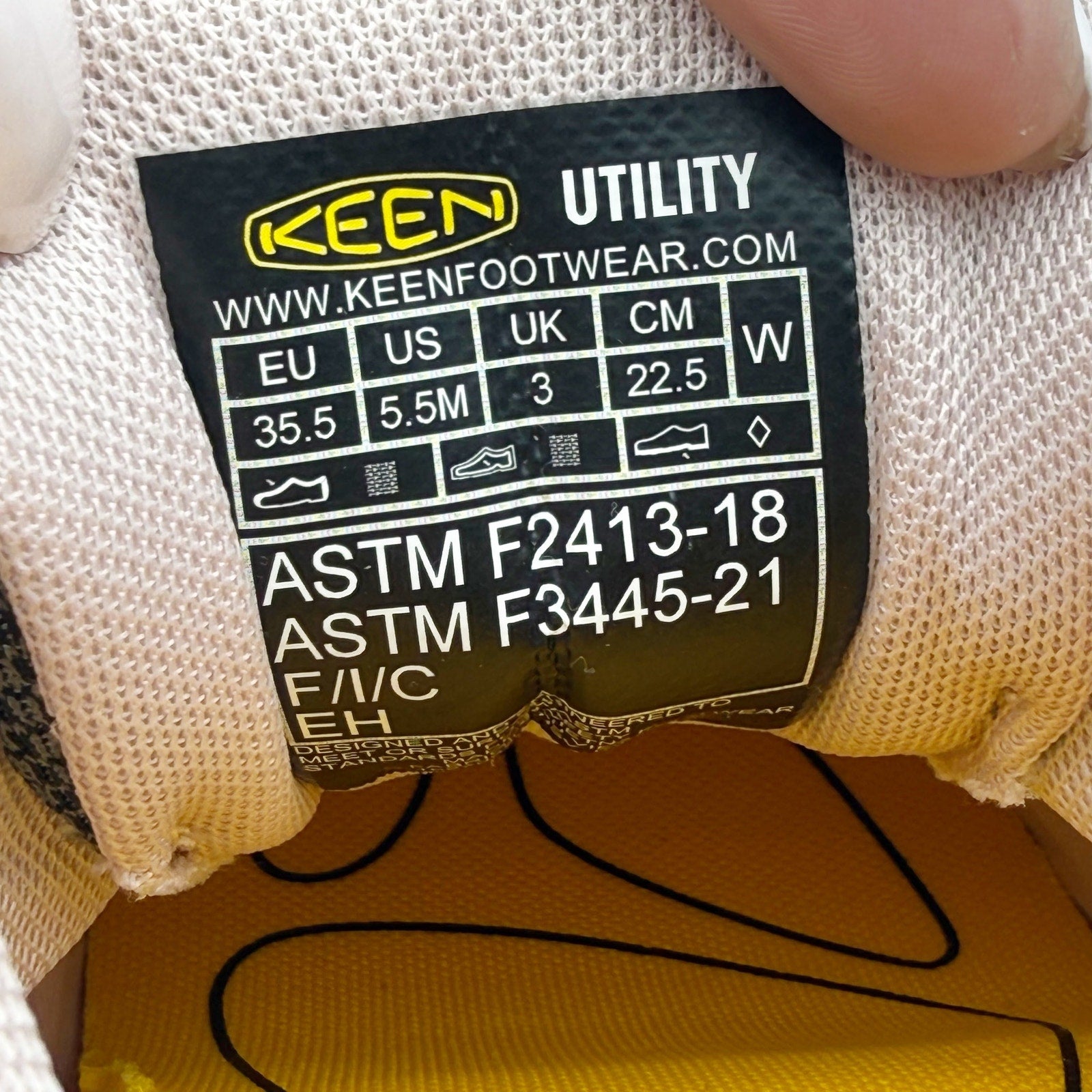 KEEN Utility Womens Sparta 2 Aluminum Toe Work Shoes 5.5 M Grey SR NIB