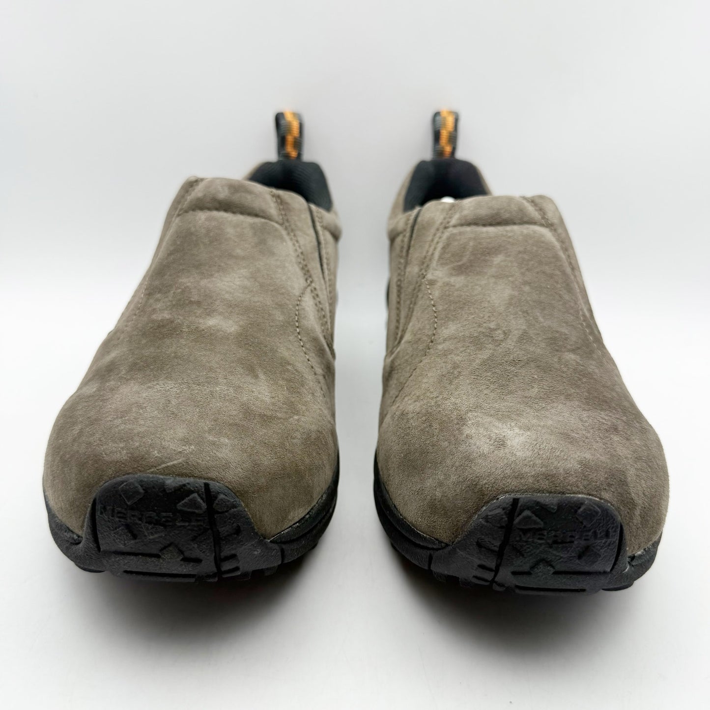 Merrell Mens Jungle Moc Toe Shoes US 10 M EU 44 Brown Suede Slip On NIB