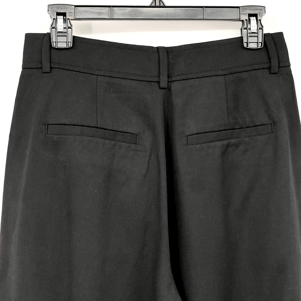 Everlane Womens The Way-High Drape Pants Size 4 Black 31" INSEAM Pleated NWT