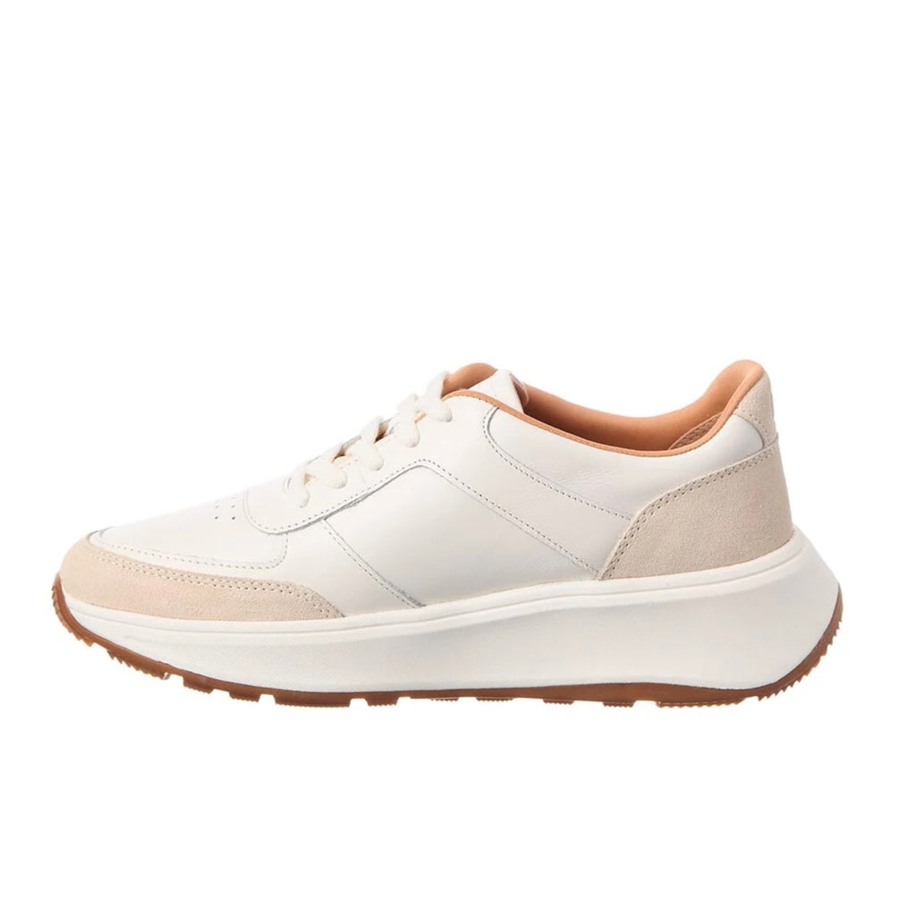 FitFlop Womens F-Mode Casual Sneakers Size 8 EU 39 Urban White Suede NWOB