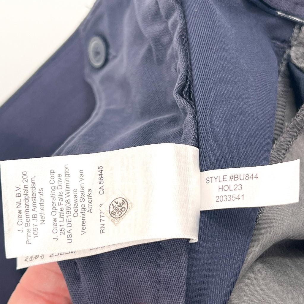 J.CREW Mens 770 Straight-Fit Tech Pants 33x32 Charcoal Gray Midweight BU844 NWT