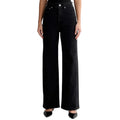 EVERLANE Womens Way-High Sailor Jeans Size 25 US 0 Crop Coal Black Wide Leg NWT