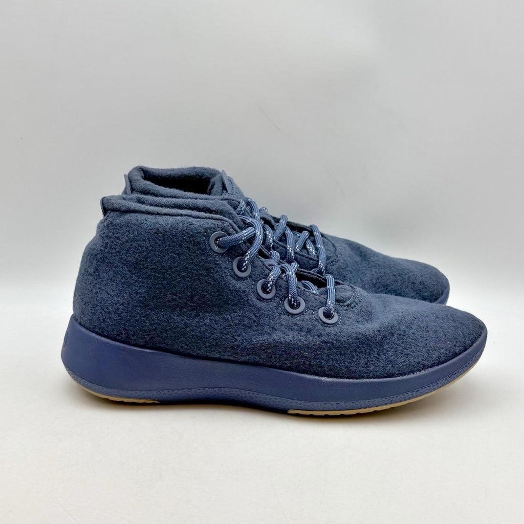 Allbirds Womens Wool Runner-up Mizzles Sneakers US 10 Navy Blue High Top NWOB