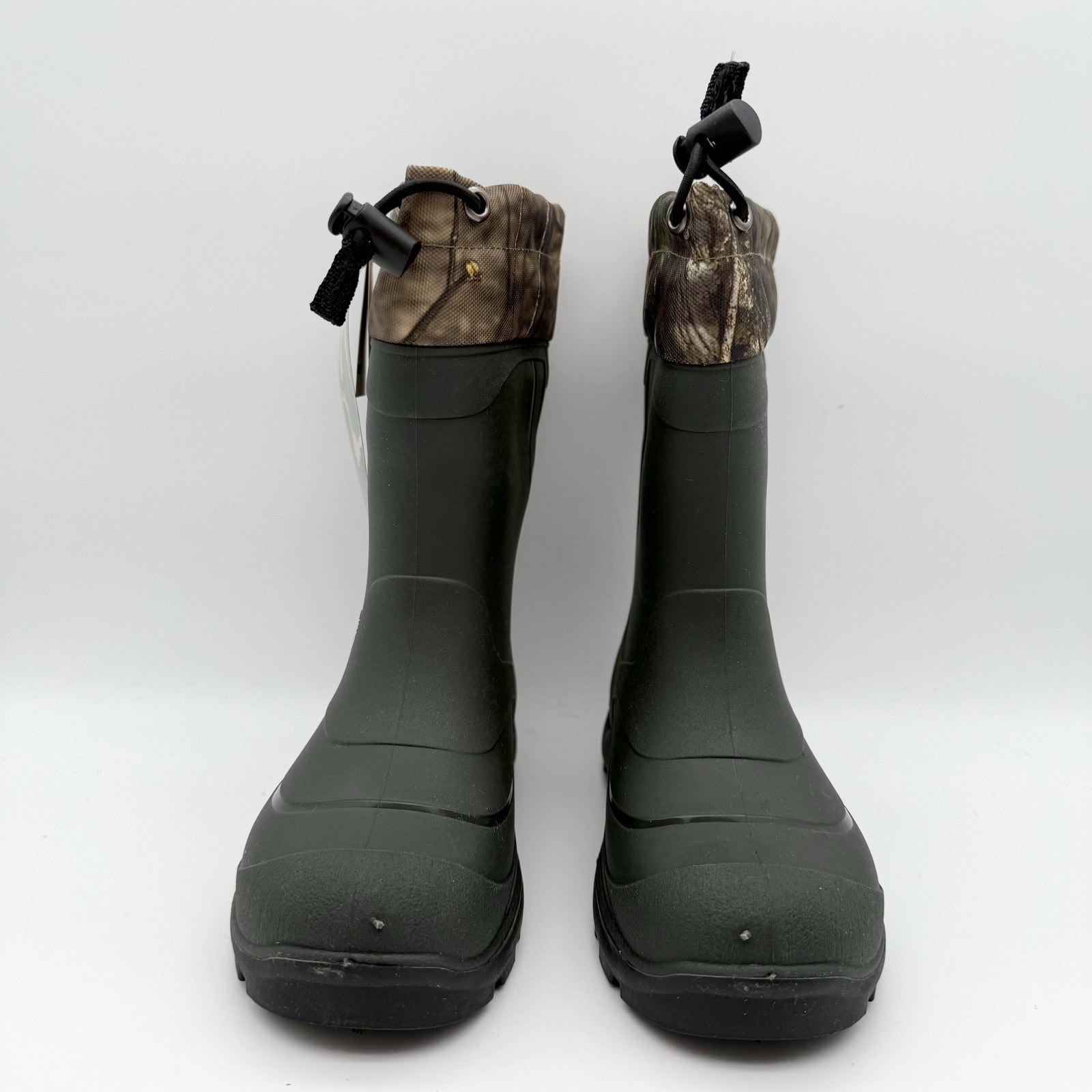 Kamik Kids Snobuster 2 Winter Boots US 12 EU 30 Green Camo Waterproof NIB