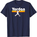 BREAKING T Adult Yordan Alvarez Swing T-Shirt Small Navy Blue Houston NWT