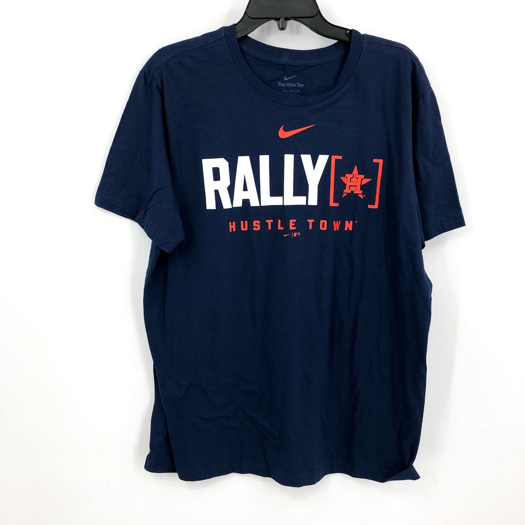Nike Mens Houston Astros Rally Home Graphic T-shirt XXL Navy Chattanooga NWT