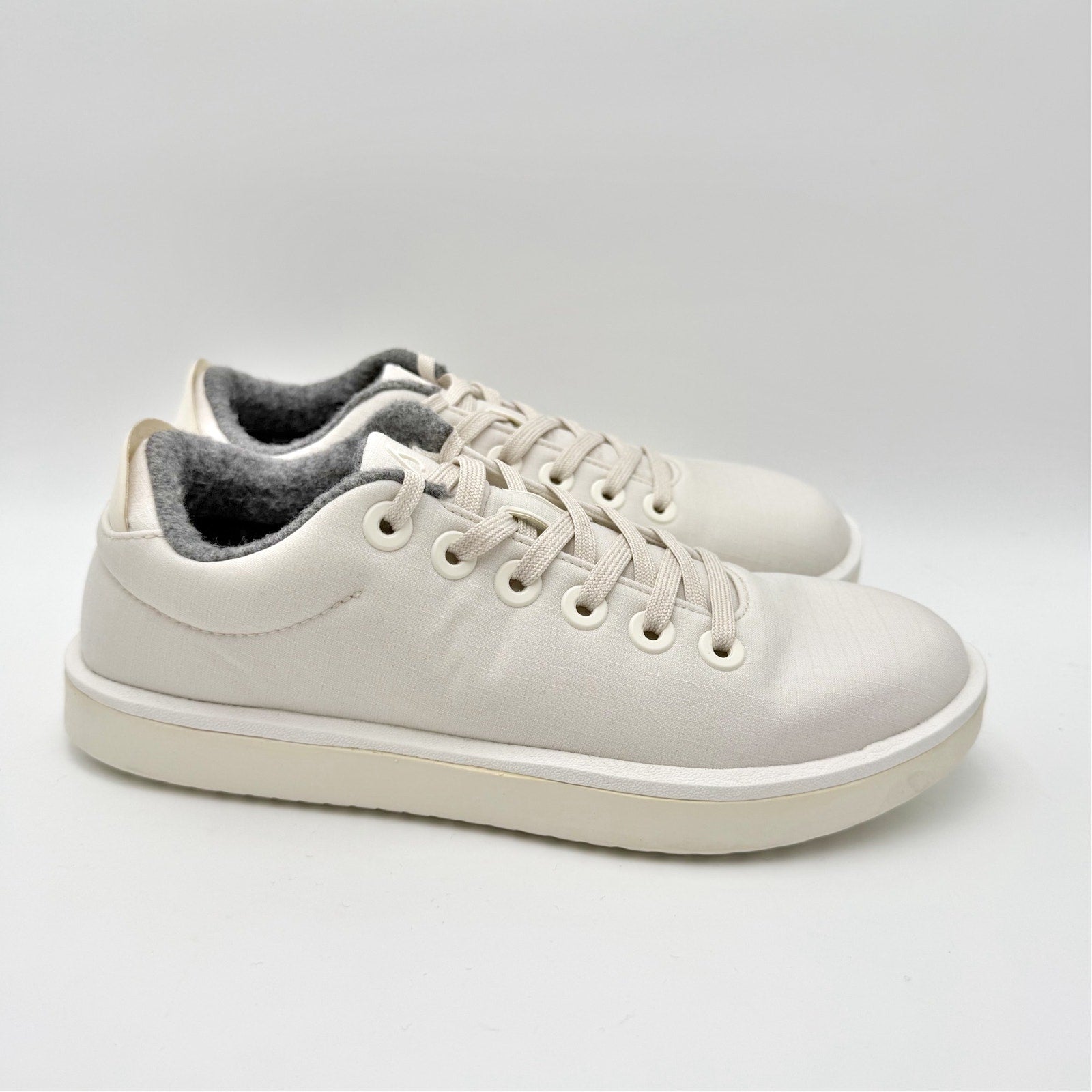 AllBirds Mens Wool Piper Woven Casual Sneakers US 7 EU 39.5 White NIB