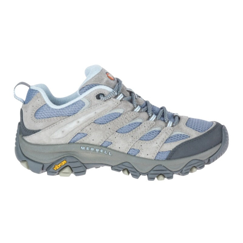 Merrell Womens Moab 3 Hiking Sneakers US 8 EU 38.5 Blue Grey Suede NWOB