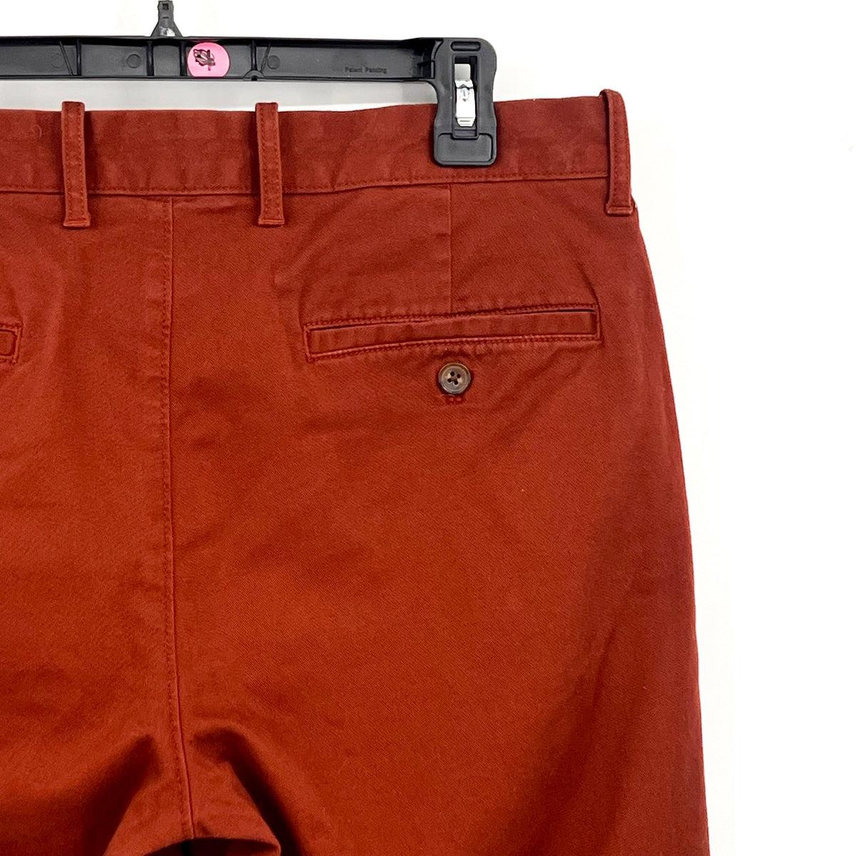 J.CREW Men's Straight-Fit Flex Chino Pants 32x30 Bricked Red Stretch H3186 NWOT
