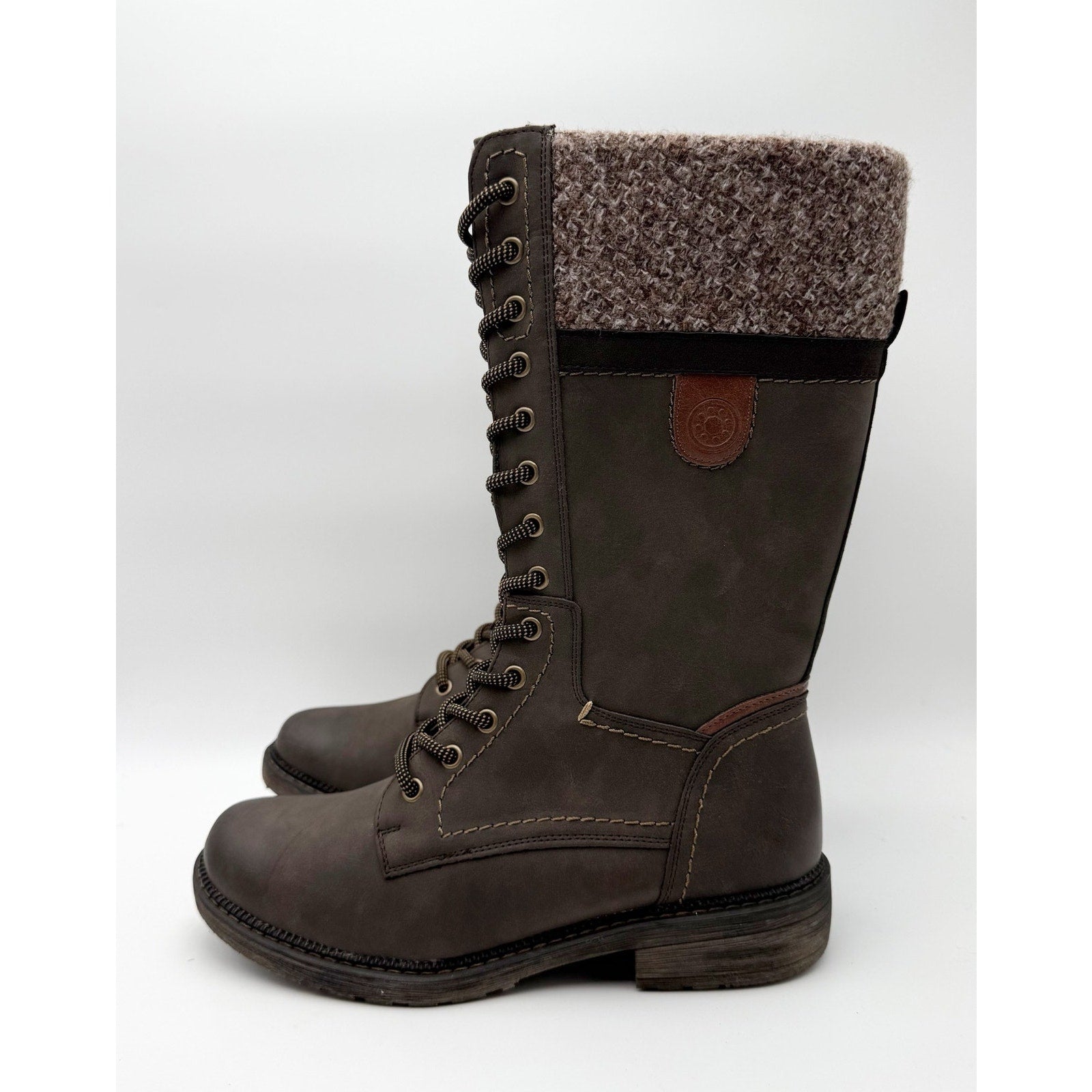 Spring Step Womens Yosemite Mid Calf Boot EU 39 US 8.5 Brown Water Resistant NIB