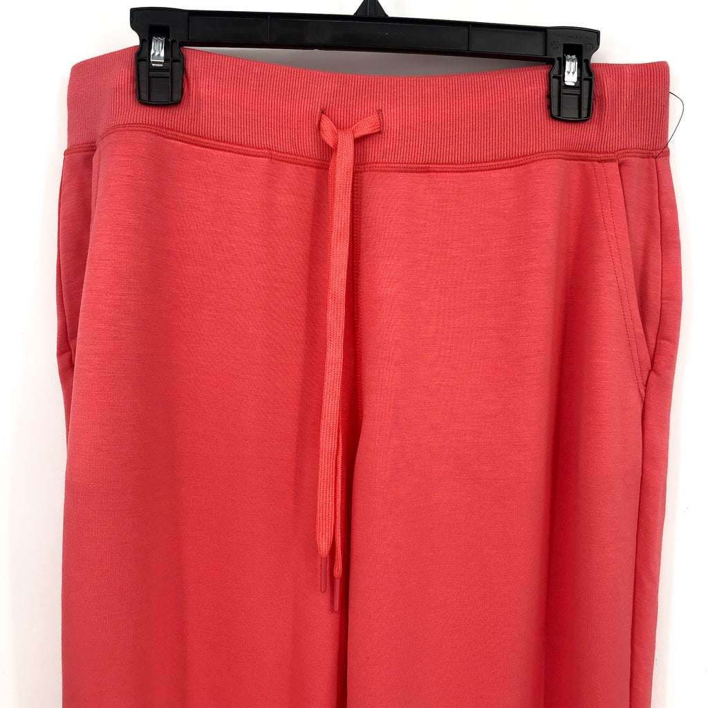 SKECHERS Women's GoLounge Restful Joggers Large Pink Coral Terry Sweatpants NWT