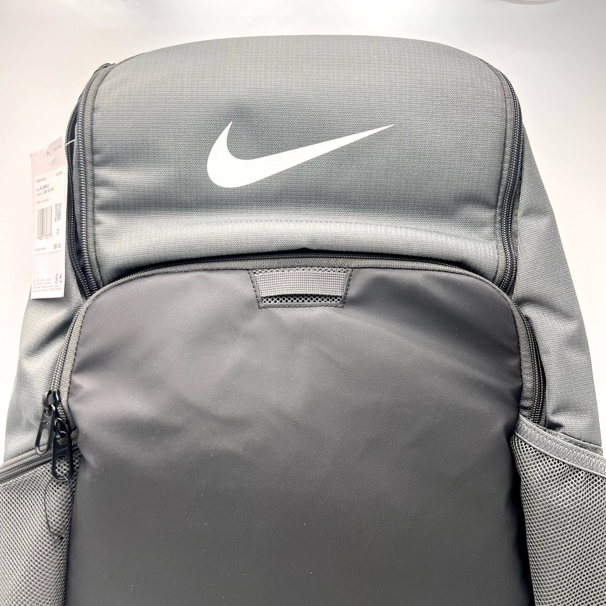 Nike Unisex Brasilia 9.5 Training Backpack XL 30L Iron Grey Black White NWT