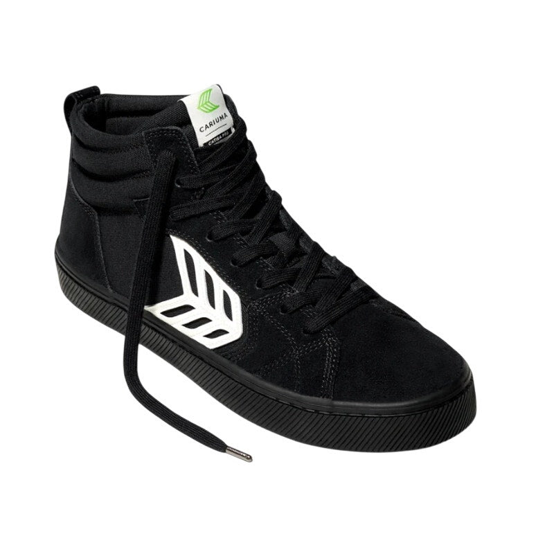 Cartiuma Mens Catiba Pro High Top Sneakers US 11 EU 44 Black Suede NIB
