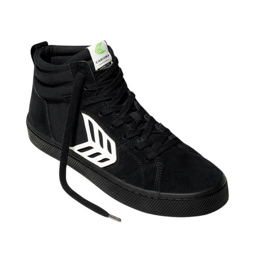 Cartiuma Mens Catiba Pro High Top Sneakers US 11 EU 44 Black Suede NIB