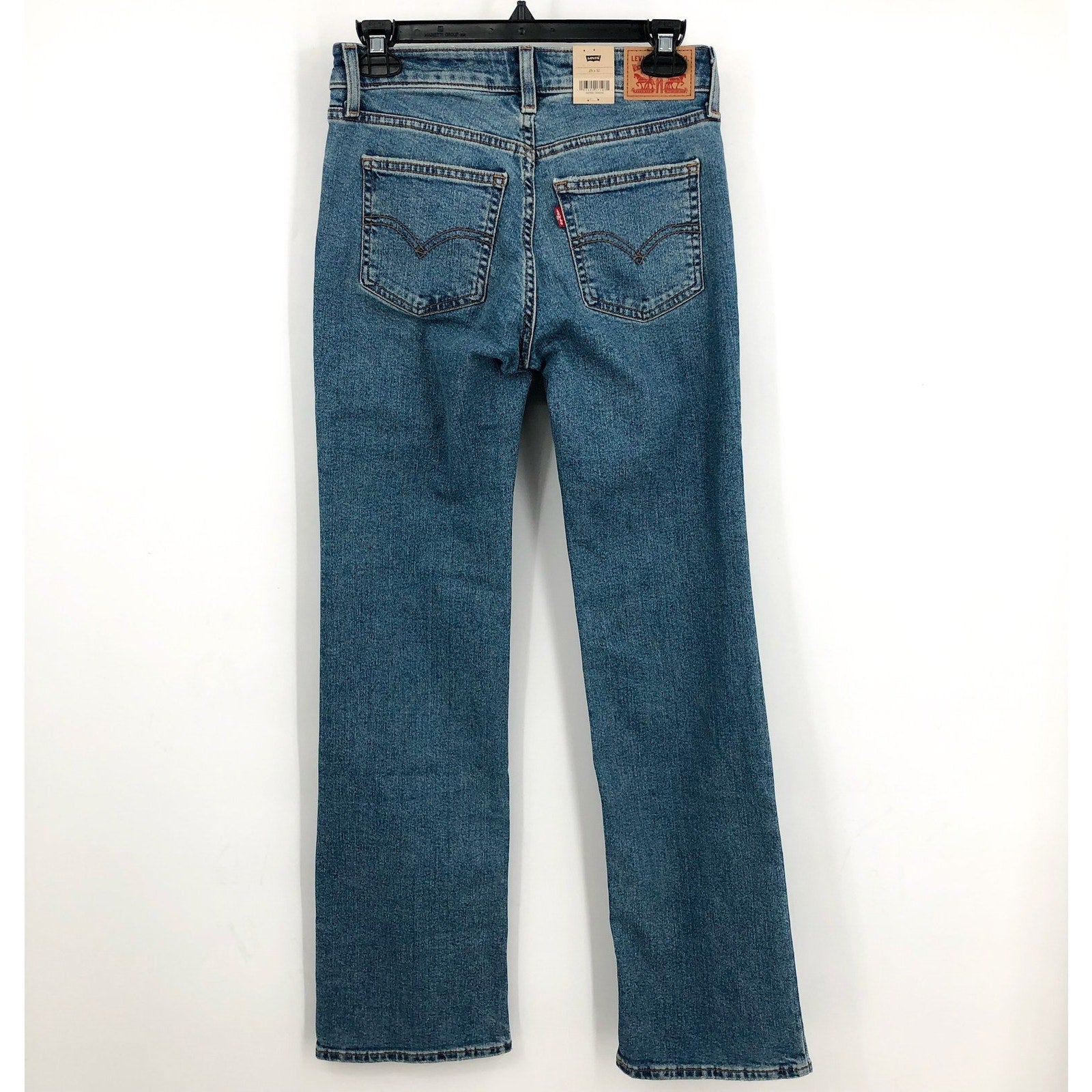LEVI'S Women's Superlow Bootcut Jeans 25x32 Size 0 Medium Wash NWT A4679-0001