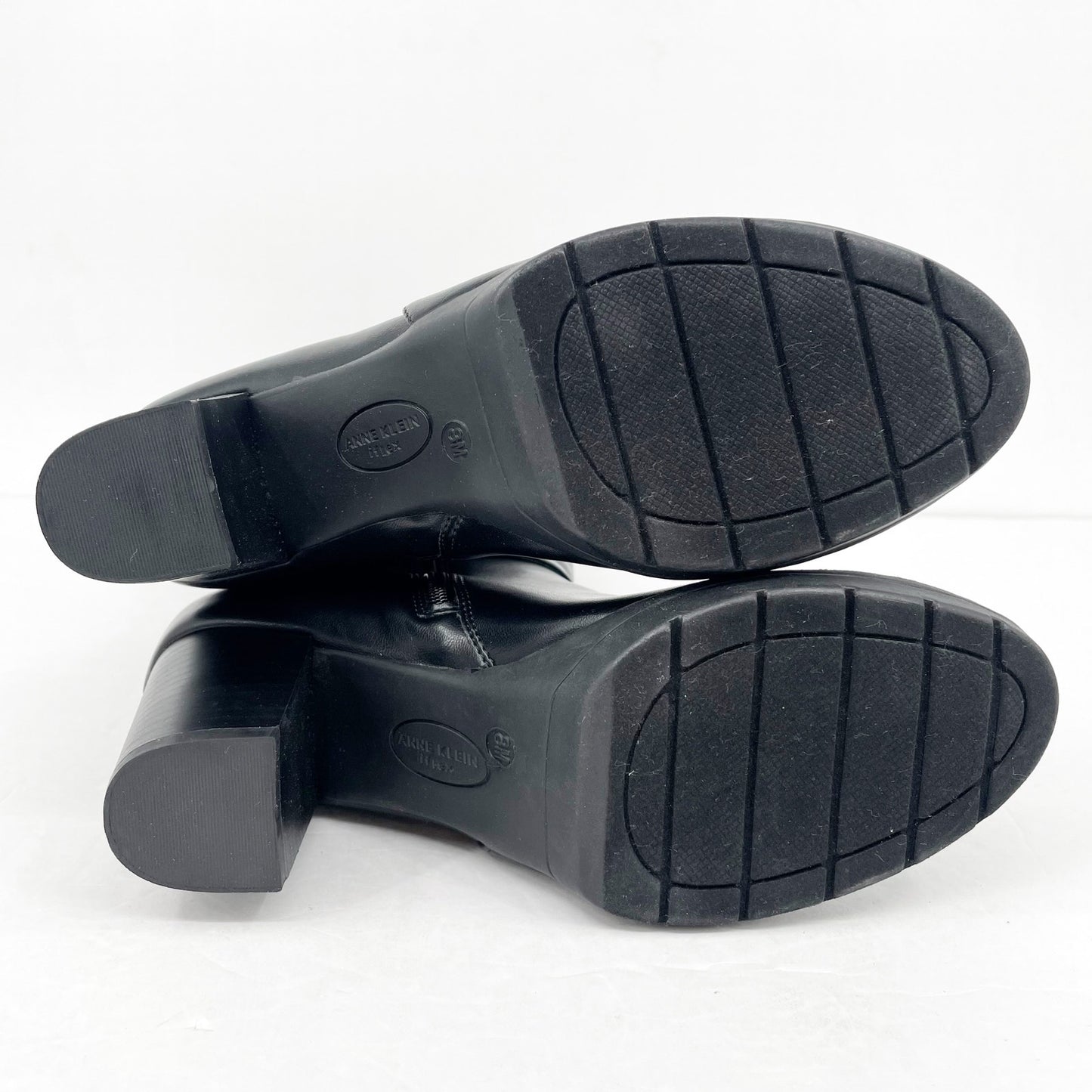 Anne Klein Womens Rivera Knee High Boots US 8 M EU 38 Black NIB