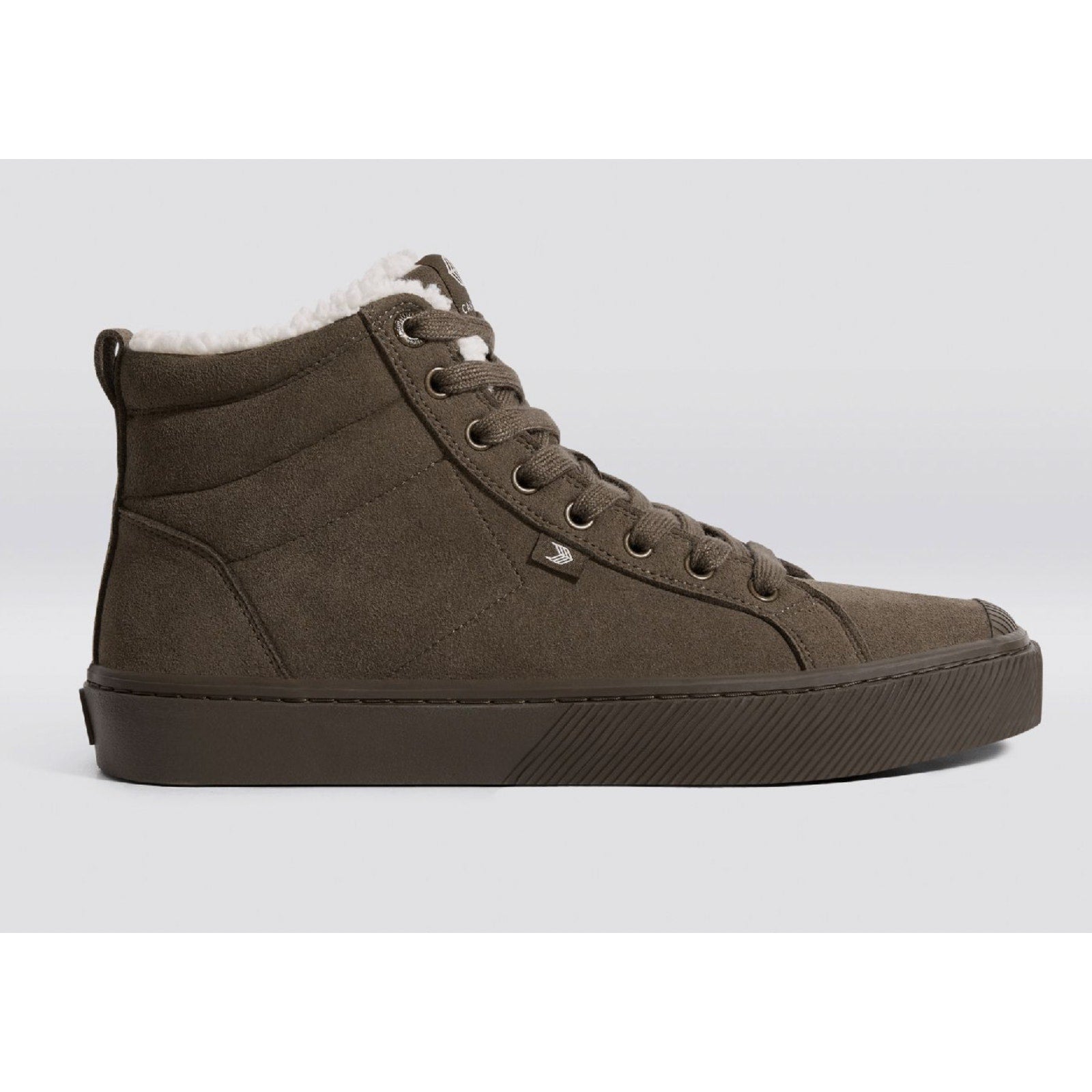 Cariuma Women's OCA Therma High Sneaker Boots Size 9 Teak Brown Suede NIB