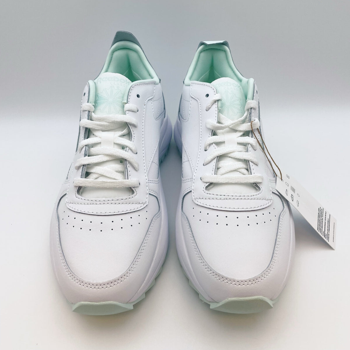 Reebok Women Classic SP Extra Casual Sneaker Size 8 White Mist Leather NIB