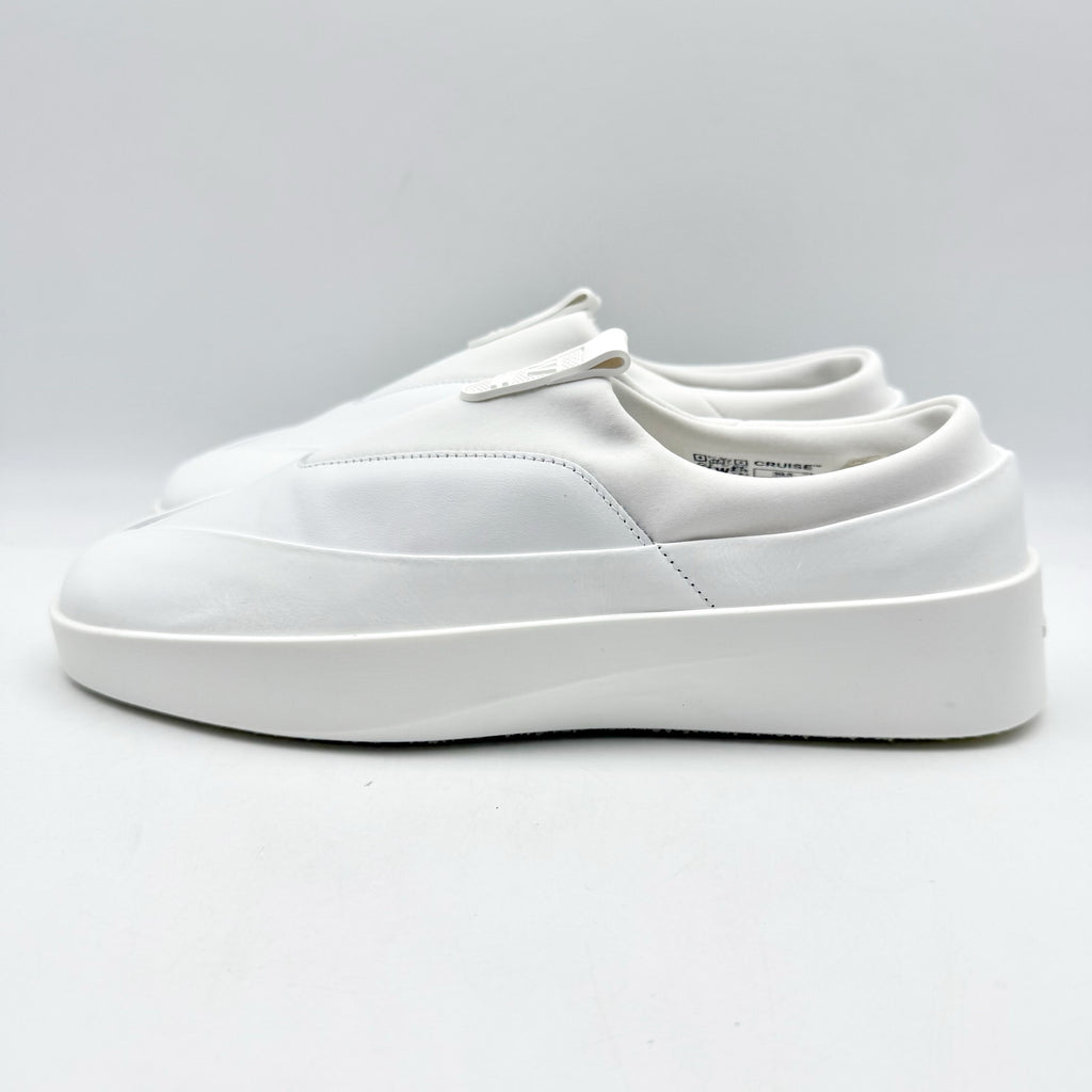 Wolf & Shepherd Womens Cruise Tre Slip On Sneakers US 9 EU 40 White Leather NIB