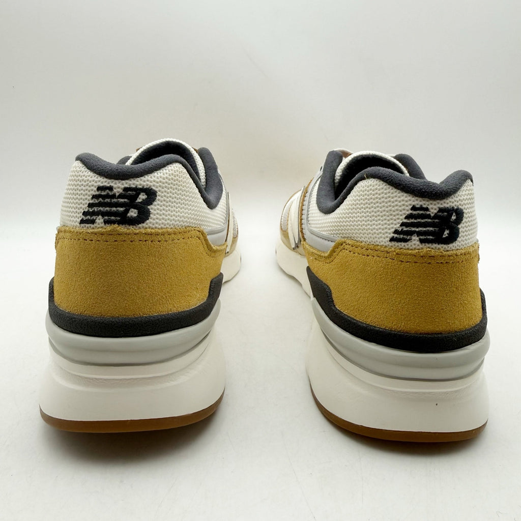 New Balance Mens 997H Casual Sneakers Size 9.5 Yellow White Athletic NWOB