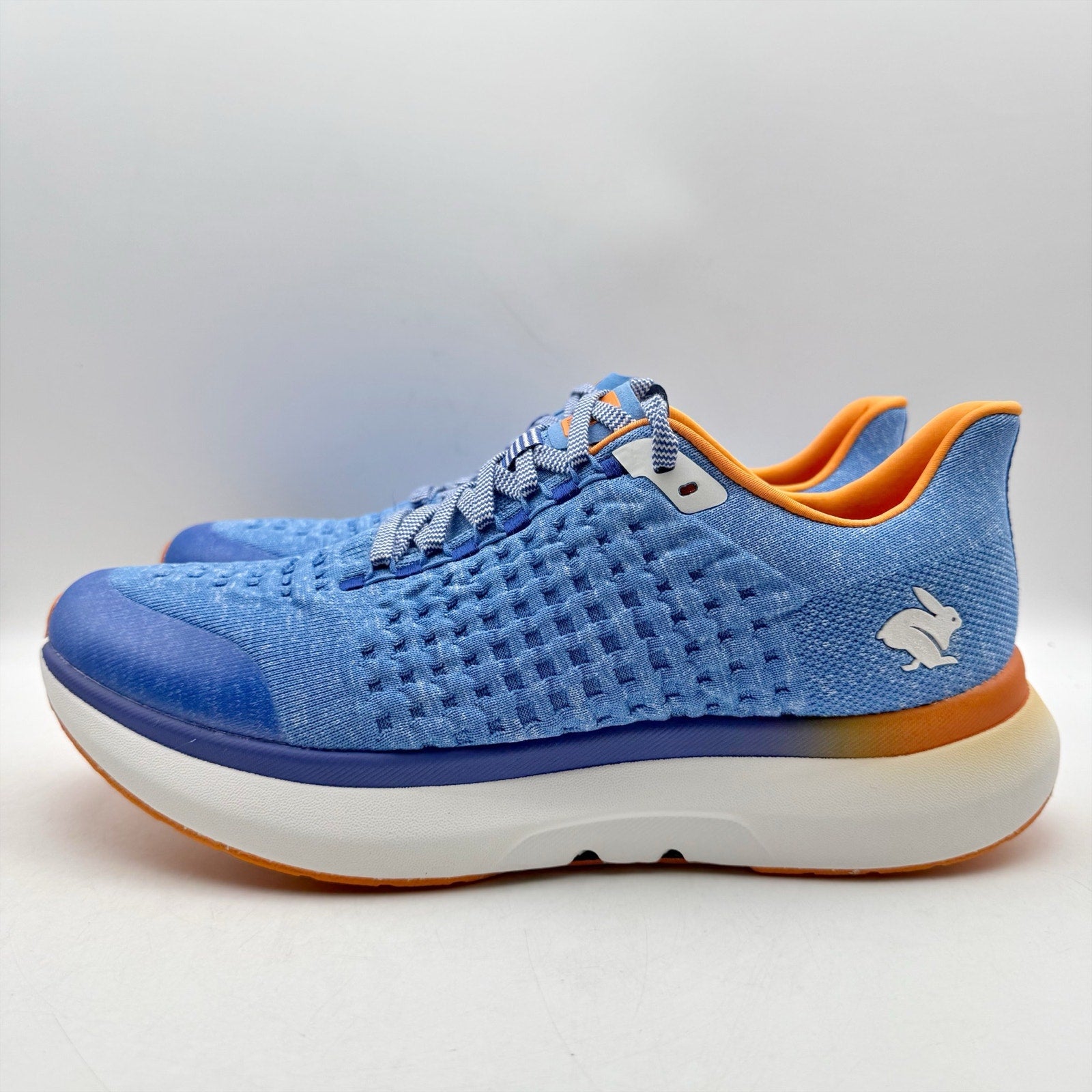 Rabbit Mens Dream Chaser Running Sneakers US 12.5 M Blue Orange Athletic NIB