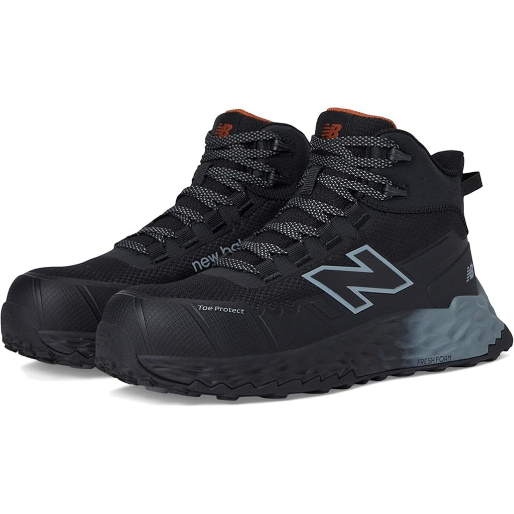 New Balance Womens Cremorne Fresh Foam Mid Work Shoes 7 WIDE Black CT SR NIB
